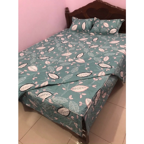 VỎ CHĂN COTTONG POLY TRẦN BÔNG CÓ KHOÁ KÉO LỒNG ĐƯỢC RUỘT