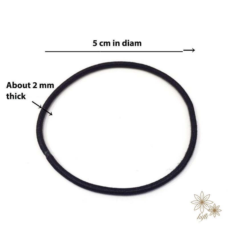 【kifli】Quà Tặng Dây Chun Buộc Tóc Hàn Quốc Co Giãn Nhiều Màu Buộc Cho Bạn Gái Cho Tạo Kiểu Tóc Ấm Siêu Tốc