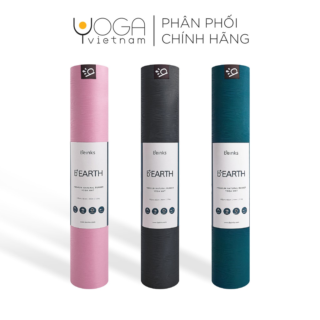 Thảm tập yoga Beinks b'EARTH 4mm