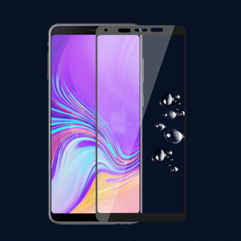 Kính Cường Lực Bảo Vệ Toàn Màn Hình Chống Bám Vân Tay Cho Samsung Galaxy A9 / A9S