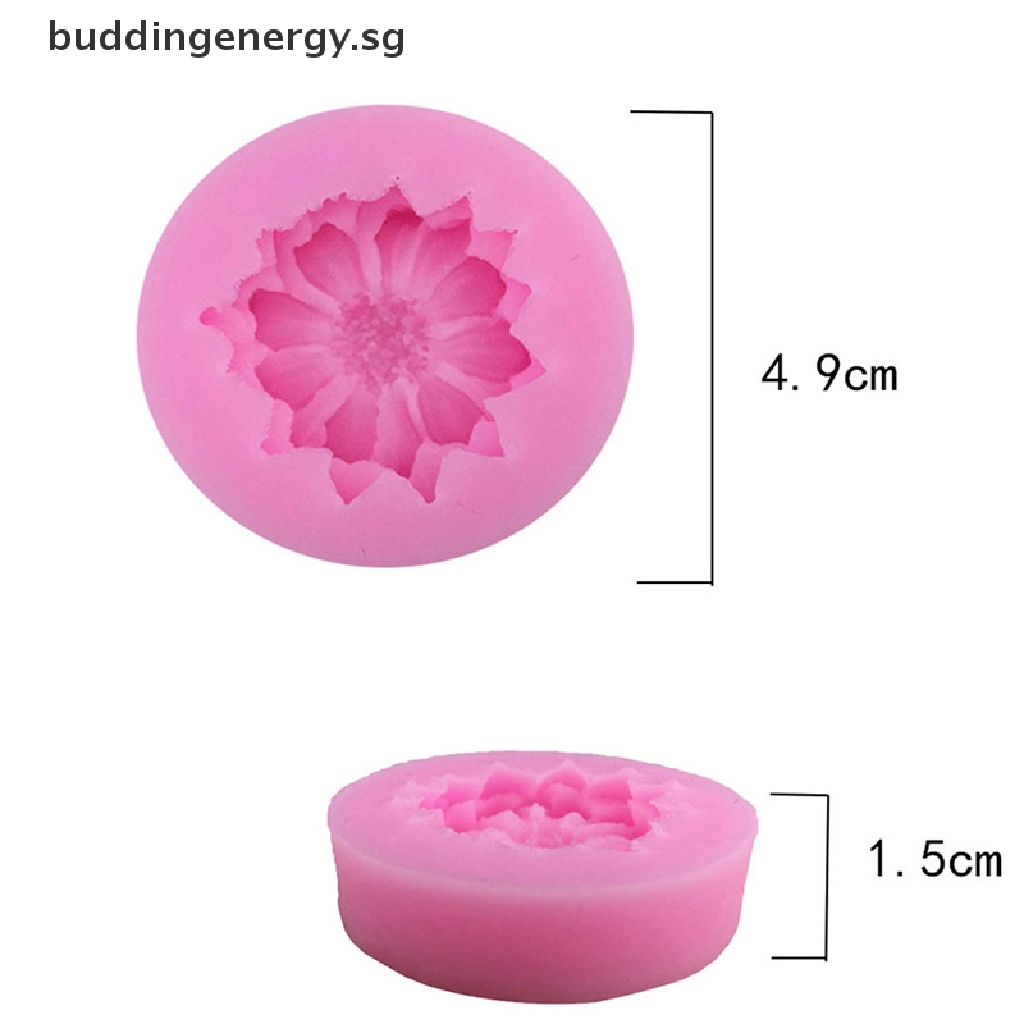 Khuôn Silicone Tạo Hình Hoa 3D Trang Trí Bánh Nghệ Thuật