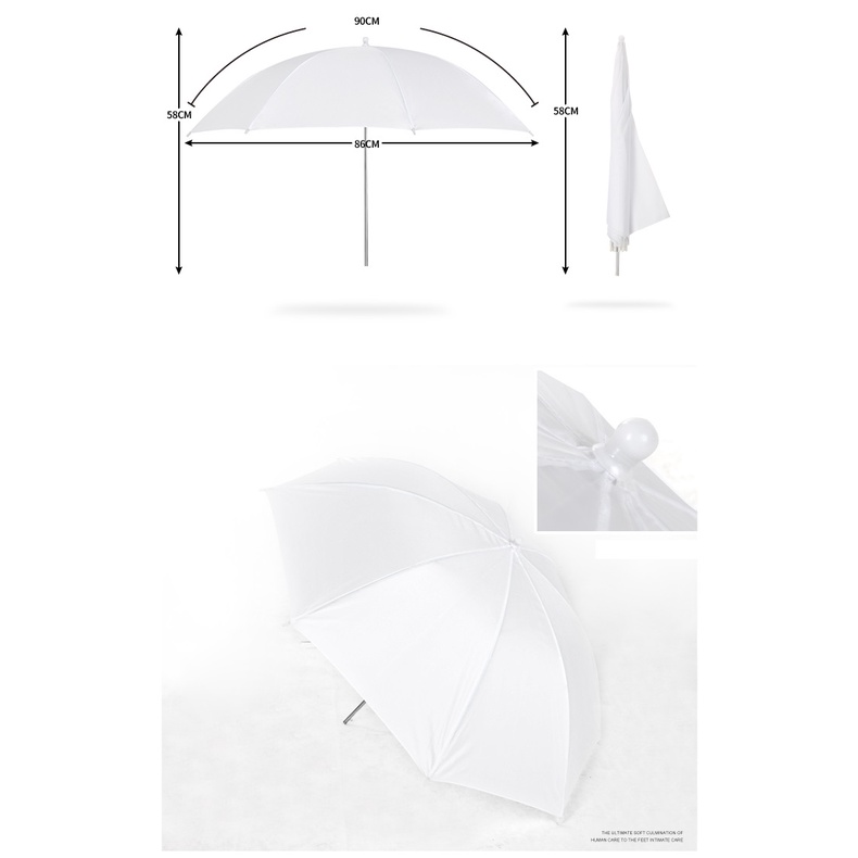 Dù tản sáng làm mịn ánh sáng rộng 83CM công cụ hỗ trợ chụp ảnh ở ngoài trời hay trong studio - thương hiệu Refutuna