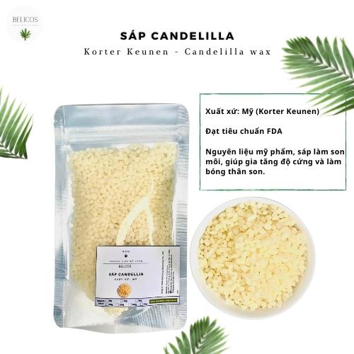 Sáp Candelilla (Mỹ) Koster Keunen - Sáp làm son môi, nguyên liệu mỹ phẩm