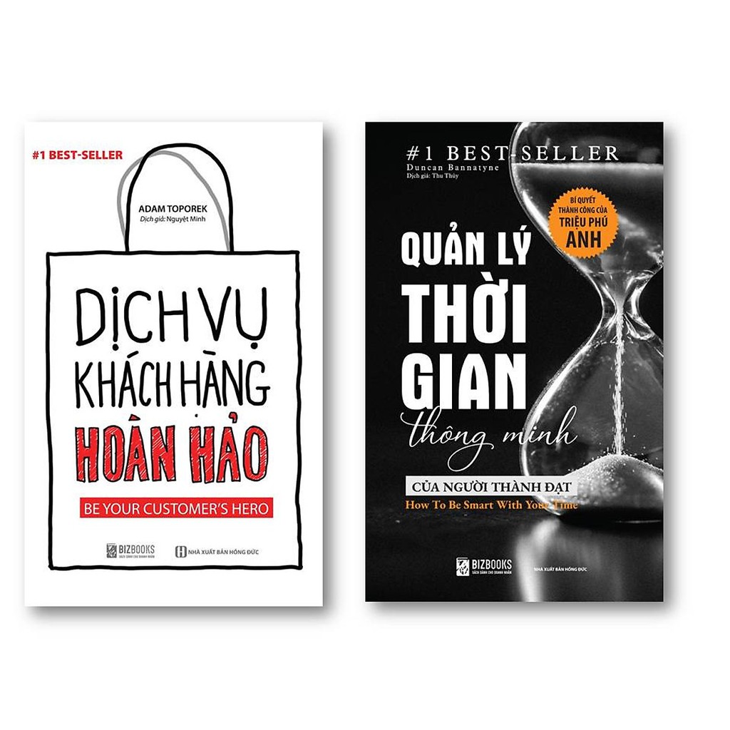 Sách Combo Quản lý thời gian thông minh của người thành đạt + Dịch Vụ Khách Hàng Hoàn hảo + Tặng Sổ tay