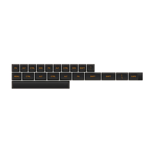 [Mã ELHAMS5 giảm 6% đơn 300K] Akko Keycaps set - Carbon Retro (ASA-low profile)