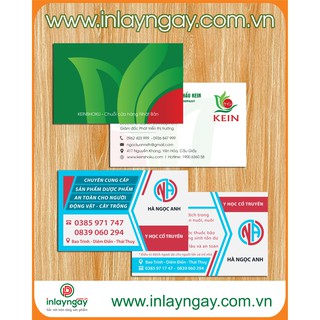 In card visit, in danh thiếp giá rẻ