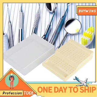 (Hàng Mới Về) Hộp Đựng Mũi Khoan Nha Khoa 168 Lỗ Tiện Dụng
