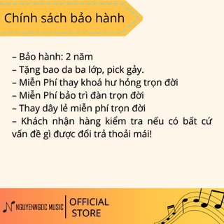 Đàn NA01 Acoustic Guitar Đầy Đủ Phụ Kiện