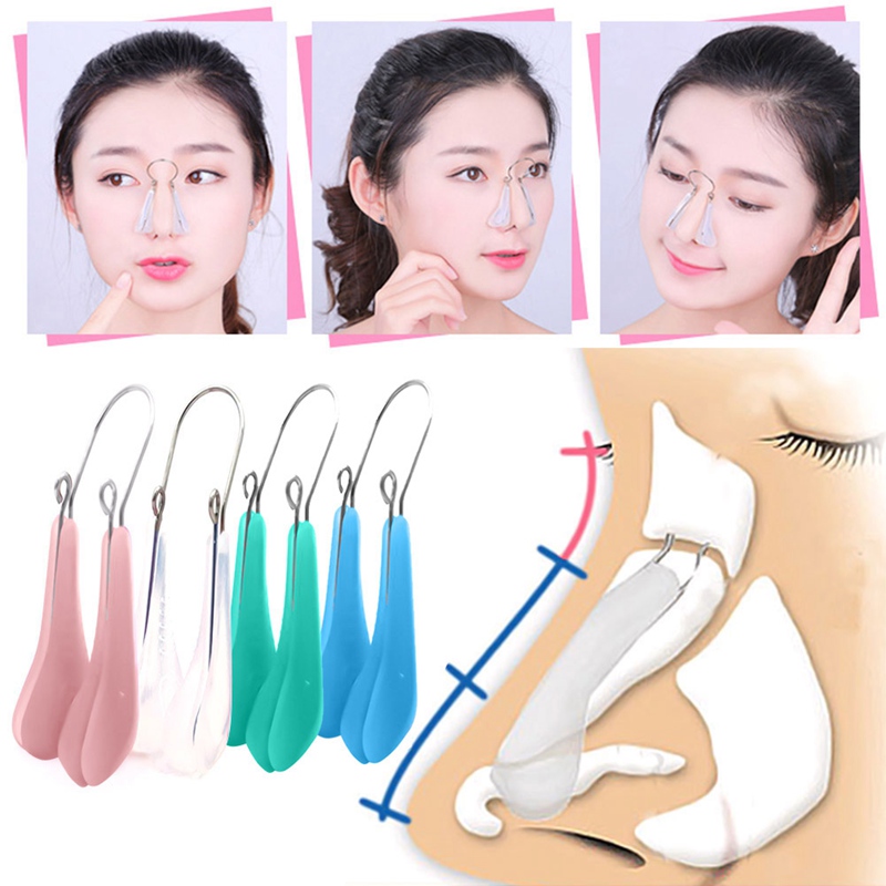 Kẹp hỗ trợ nâng mũi chất liệu silicon phong cách Nhật Bản tiện dụng