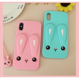 ỐP LƯNG IPHONE THỎ CHỐNG BẨN  ( IP 6 ĐẾN XSMAX )