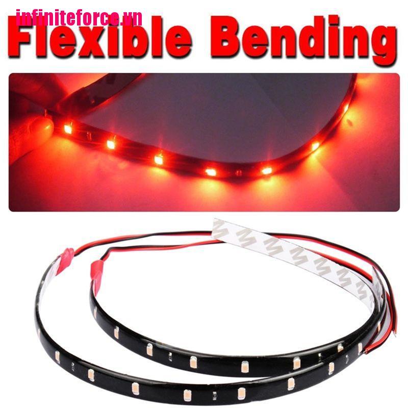 (Hàng Mới Về) Dây Đèn Led Dc 12v Chống Thấm Nước Cho Xe Hơi / Xe Hơi