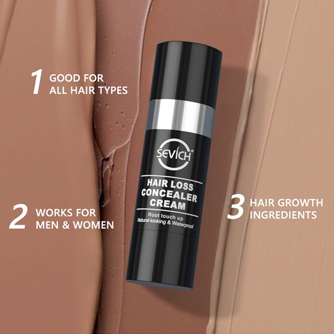 Phấn Che Khuyết Điểm Chân Tóc Chống Thấm Nước Với 5 Màu Lựa Chọn Dành Cho Cả Nam Và Nữ