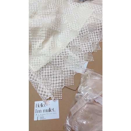 ĐẦM REN PHA TƠ ORGANZA by MULLET