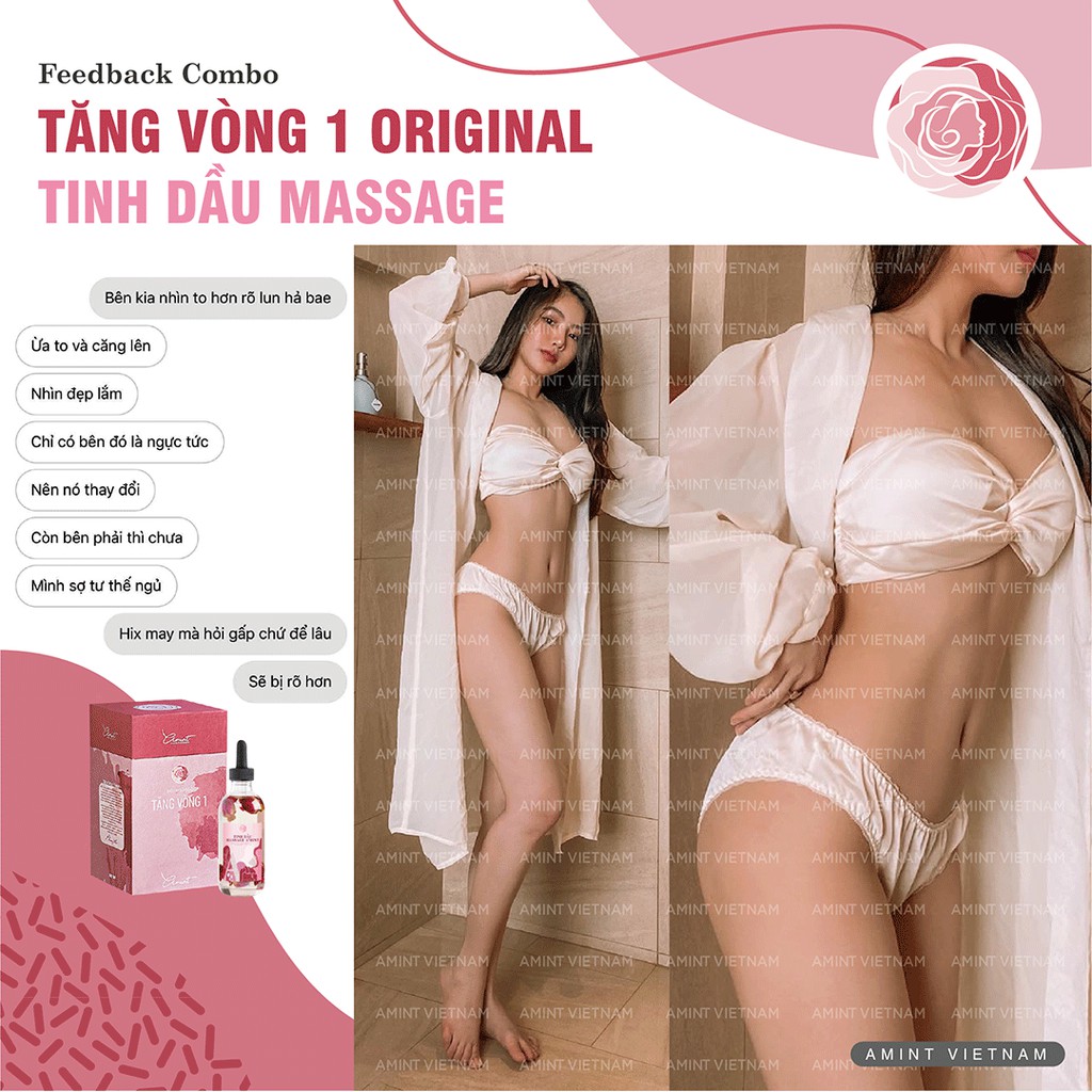 Tinh dầu Massage A'mint (Tặng kèm quà + Video hướng dẫn massage ấn huyệt độc quyền A'mint) | BigBuy360 - bigbuy360.vn