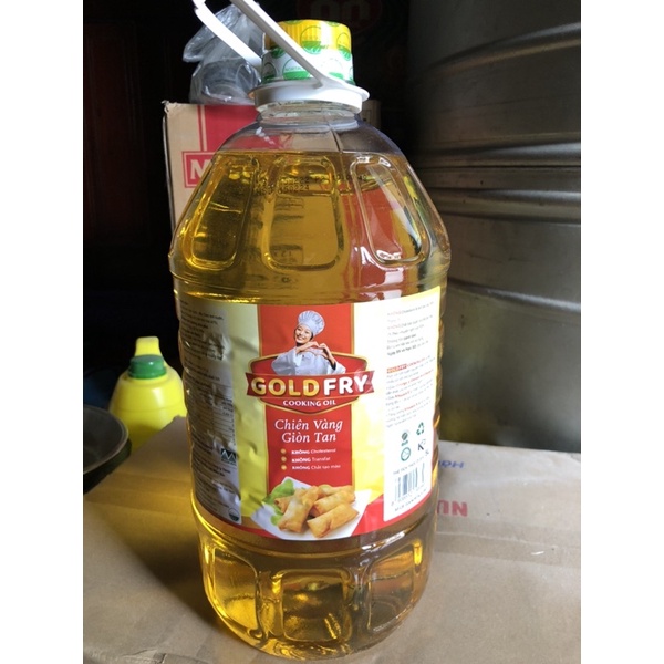 Dầu ăn thực vật goldfry can 5L