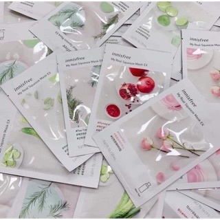 MẶT NẠ GIẤY INNISFREE ITS REAL SQUEEZE MASK.