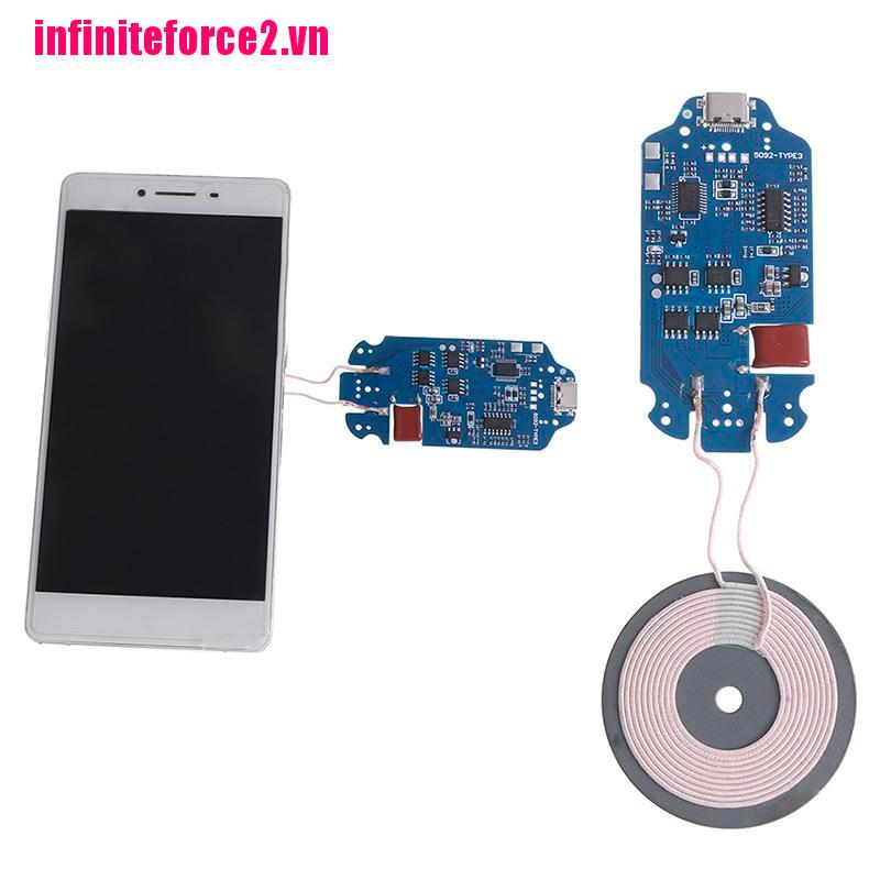 Đế Sạc Nhanh Không Dây Qi 10w