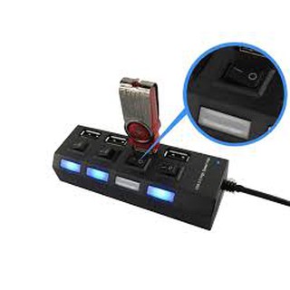 HUB USB 4 CỔNG CÓ CÔNG TẮC