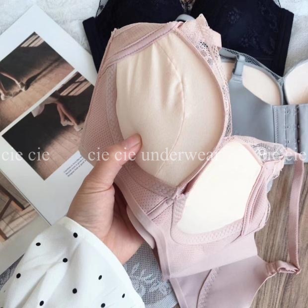 Áo lót ren không gọng đệm dày 4cm ôm nâng đẩy ngực tốt 2993