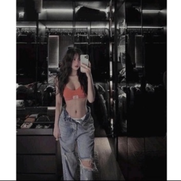 [ FreeShip ] Quần jean ống rộng lưng cao mẫu mới hottrend - Quần bò rách kiểu chất jean mềm fom chuẩn đẹp