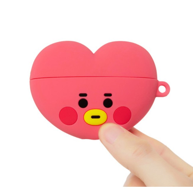 Vỏ Bảo Vệ Hộp Sạc Tai Nghe AirPods PRO 1nd / AirPods PRO 2nd Hình BT21 Dễ Thương