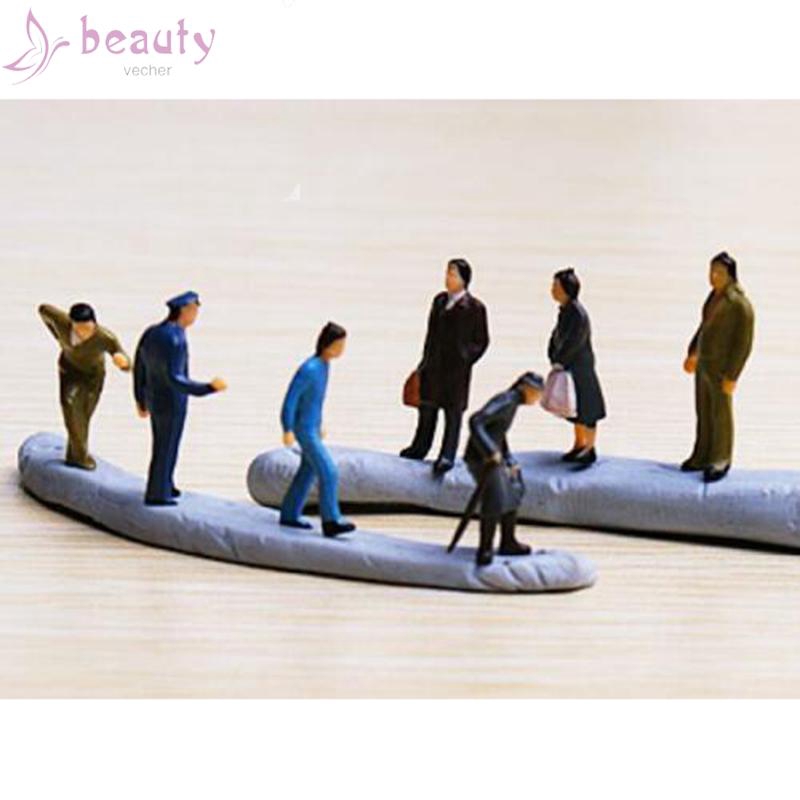 Set 24 Mô Hình Người Mini Trang Trí Tiểu Cảnh