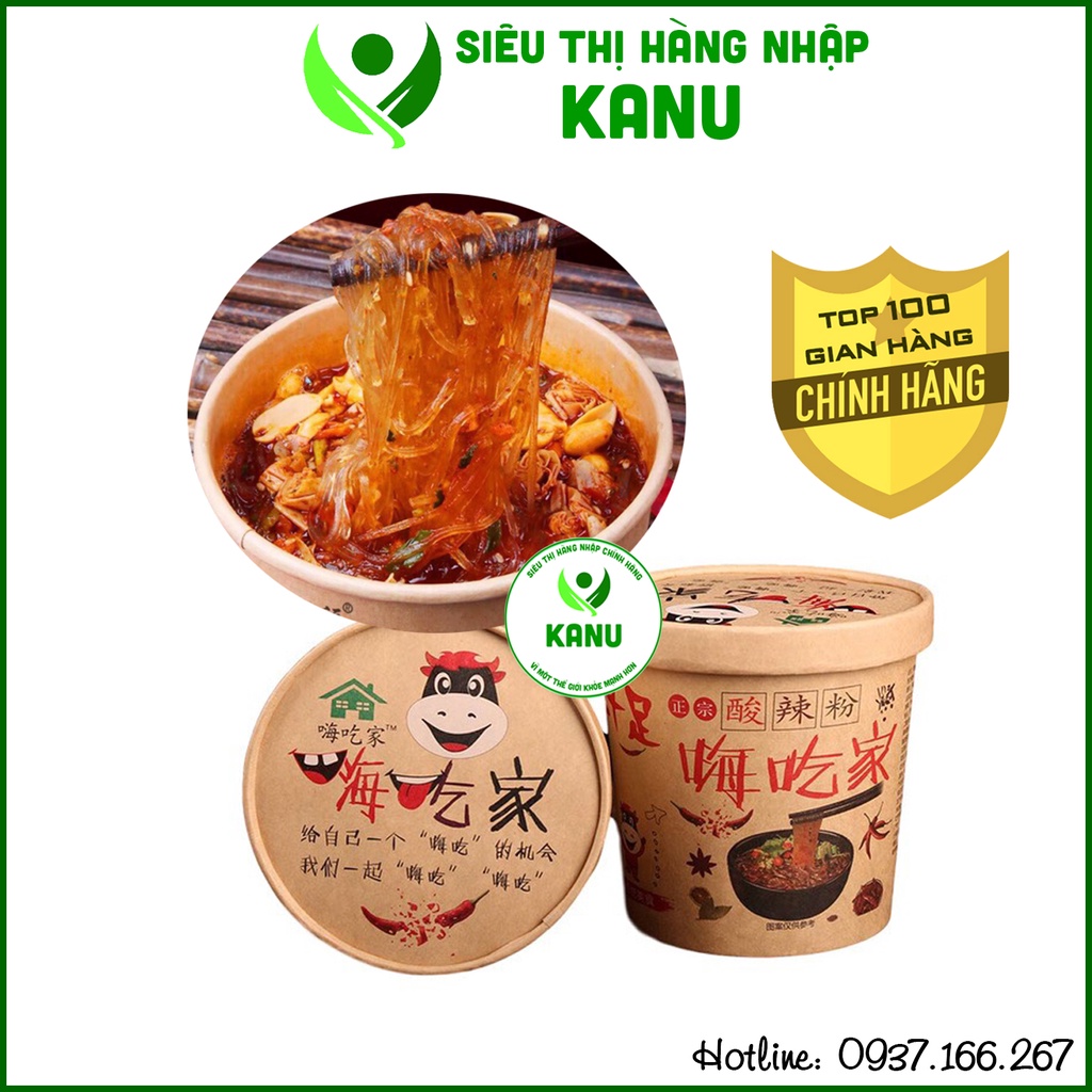 1 hộp miến chua cay Trùng Khánh 112g
