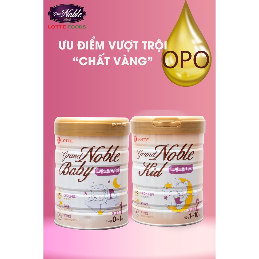 Sữa bột Grand Noble Kid cho bé 1-10 tuổi