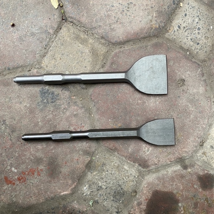 Mũi đục bê tông dẹp 5cm,8cm,12cm  cho máy đục
