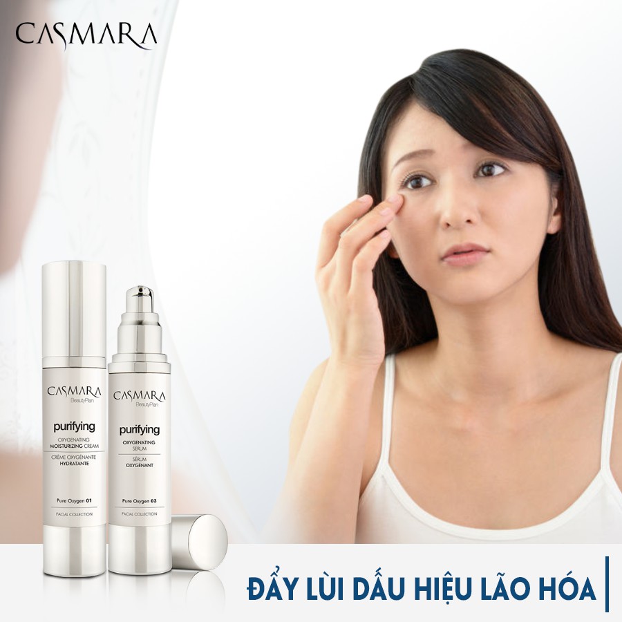 [Chính Hãng] Mặt Nạ Sủi Sọt Cho Da Sạch Tinh Khiết, Sáng Mịn, Hồng Hào - Casmara Oxygenating Mask 50ml