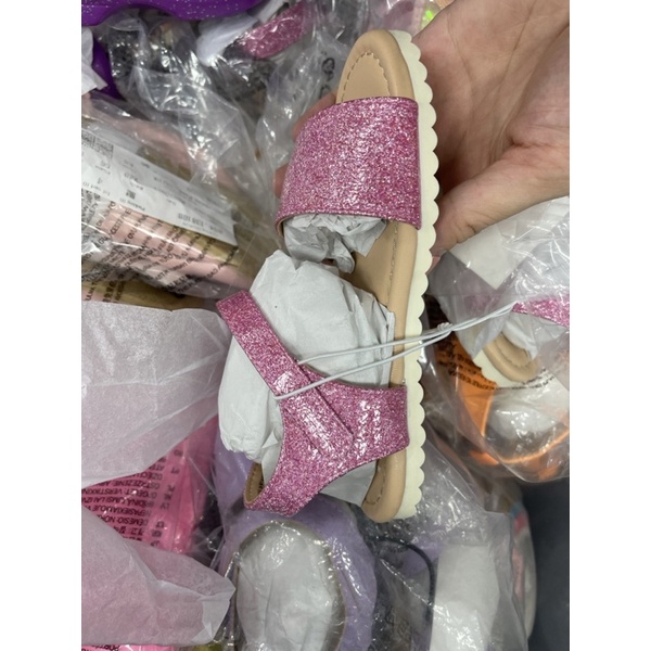 Dép sandal hồng HM H&M_authentic UK