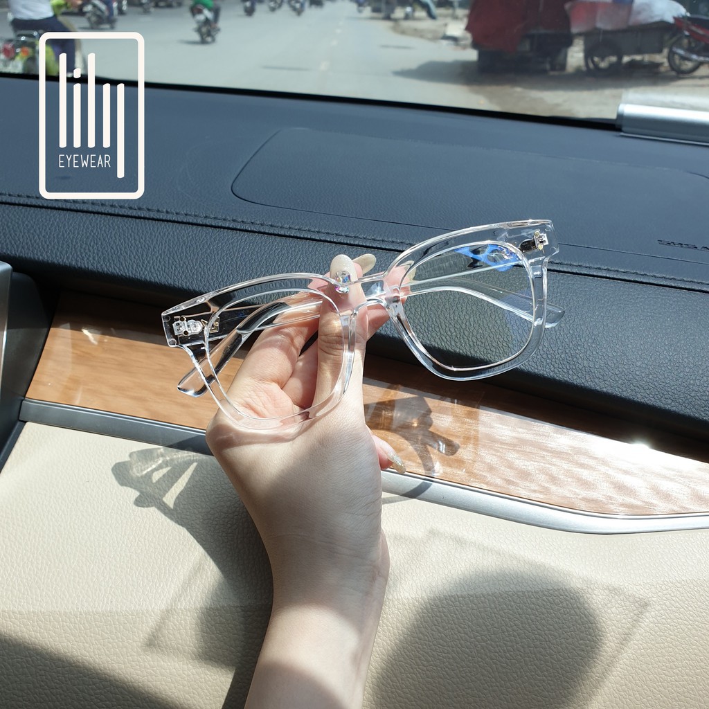 Gọng kính cận GM nam nữ thời trang chữ V