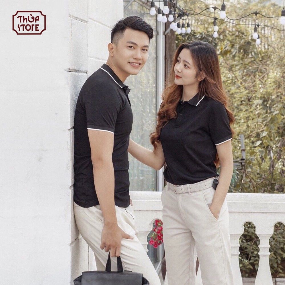 Áo polo unisex cộc tay co dãn 4 chiều | BigBuy360 - bigbuy360.vn