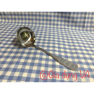 MUÔI CANH, VÁ MÚC CANH TRÒN BẰNG INOX KHÔNG GỈ SIÊU BỀN