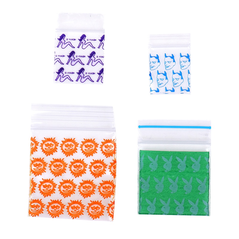 Bộ 100 Túi Zip Kích Thước 1.6x2 / 1.8x2.5 / 2.5x3 Chất Lượng Cao