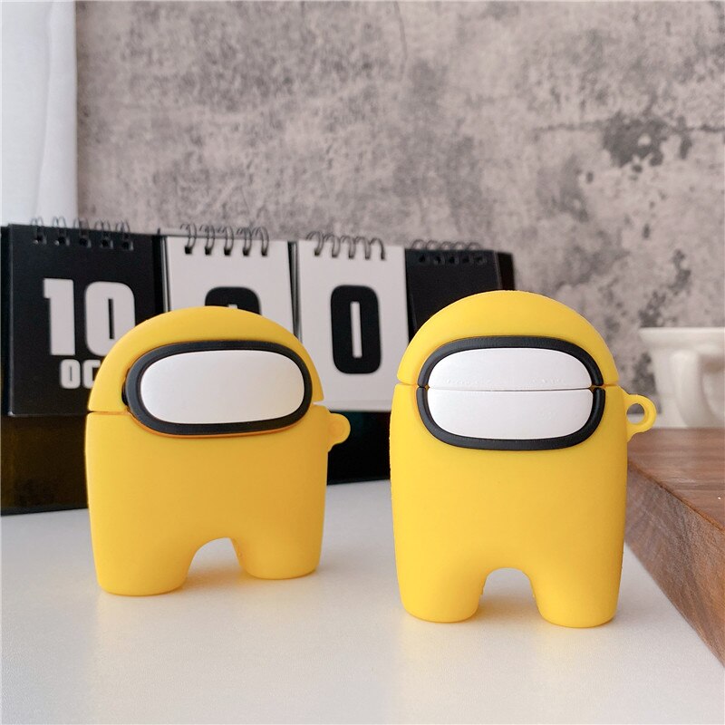 Vỏ bảo vệ hộp sạc tai nghe không dây bluetooth họa tiết game Among Us PVP đáng yêu cho Airpods 1 2 3 Pro | BigBuy360 - bigbuy360.vn