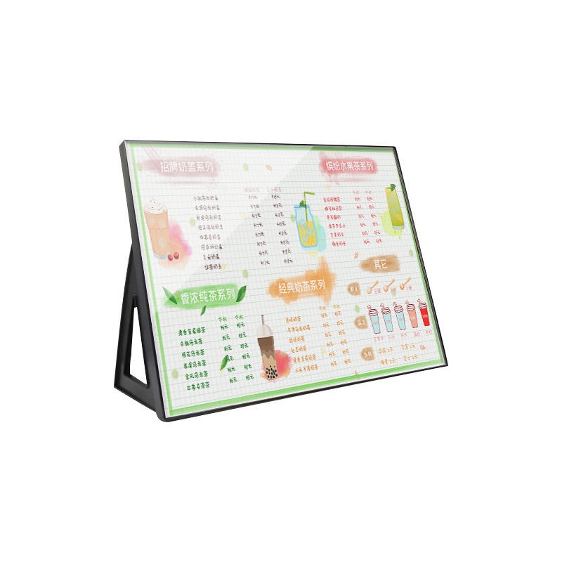 Giá Trưng Bày Thẻ Menu A3 Menu Trưng Bày Menu Để Bàn Quán Trà Sữa Quán Bar Trưng Bày Để Bàn Trưng Bày