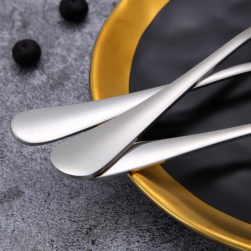 Muỗng Cà Phê Bằng Thép Không Gỉ 1010 Series Đặc Biệt Hình One Piece Cho Nhà Hàng