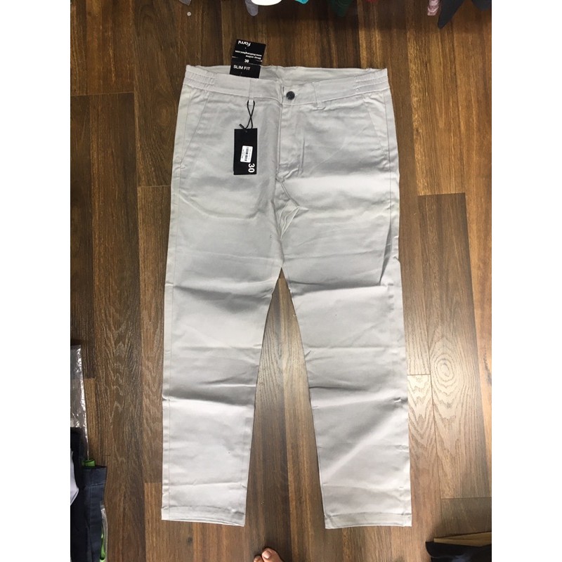 SALE Quần kaki Nam slimfit, vải co giãn nhẹ