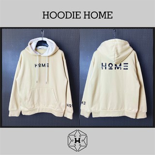 HOODIE NỈ BÔNG BE HOME 2 MẶT CAO CẤP - FORM RỘNG UNISEX - MALL