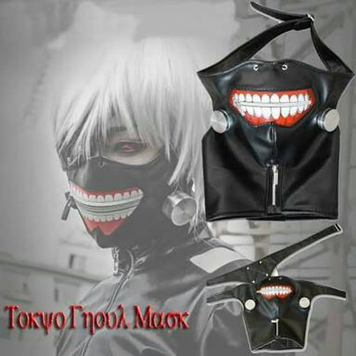 Mặt Nạ Cosplay Kaneki Ken Trong Phim Tokyo Ghoul