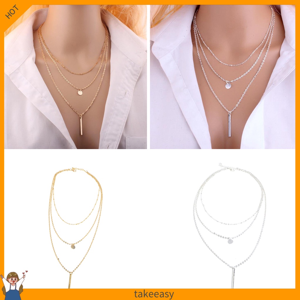 Vòng cổ HợP Kim DạNg DàI ĐíNh Đá ThờI Trang