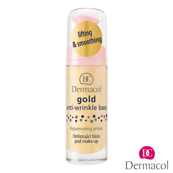 Kem Lót Chống Lão Hoá Trẻ Hoá Làn Da Dermacol Gold Anti-Wrinkle Make-Up Base 15-30ml