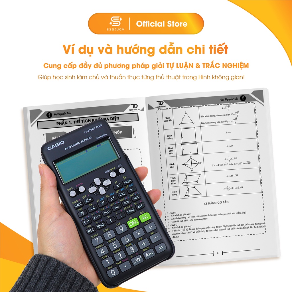 Hình không gian từ A ➜ Z - Tập 2 (Lớp 12) biên soạn bởi thầy Nguyễn Tiến Đạt