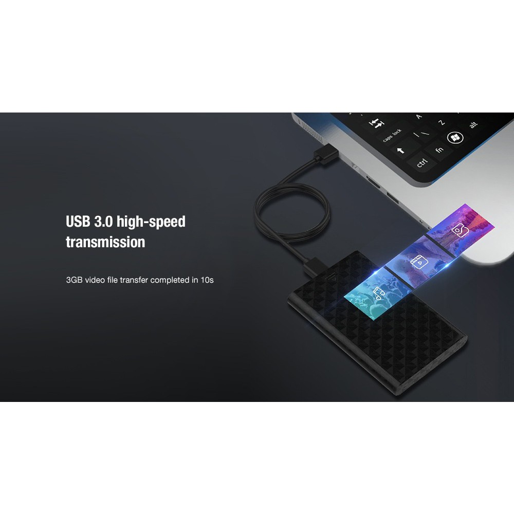 Hộp Đựng Ổ Cứng HDD Box LENOVO S-02, 2.5", USB 3.0 | WebRaoVat - webraovat.net.vn