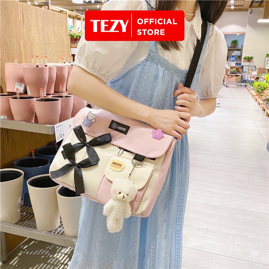 Túi đeo chéo nữ phong cách hàn quốc thời trang cao cấp đi học đi chơi cực xinh Tezy