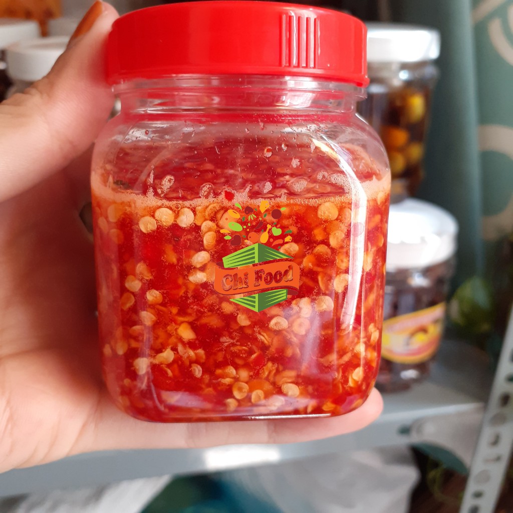 Ớt Rim Mật Ong Siêu Cay Level Max! Ớt Tươi Rim Không Dầu! Hũ 200GR! Cay Xè Thơm Ngon Ăn Là Ghiền Dùng Kèm Bánh Tráng