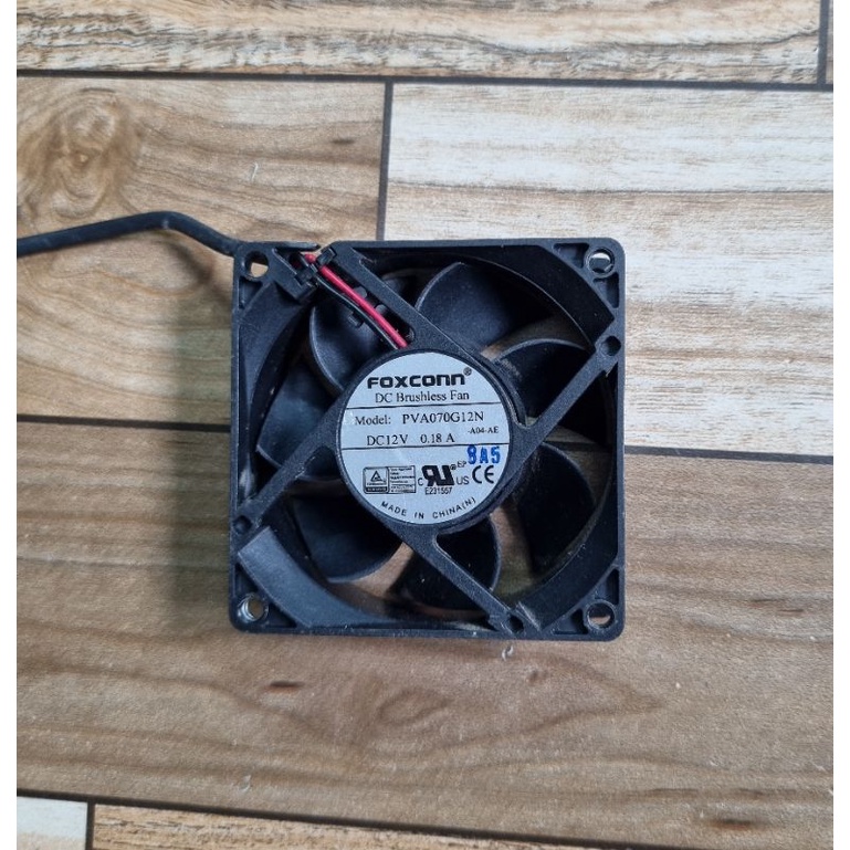 Quạt DC 12V  0.10A-0.18A  7cm