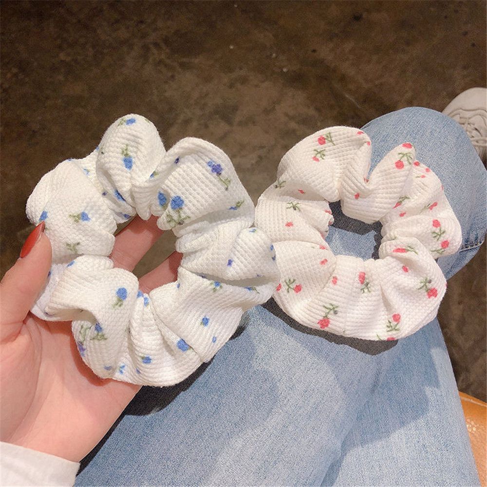 Dây buộc tóc thiết kế đơn giản phong cách retro Hàn Quốc cho nữ