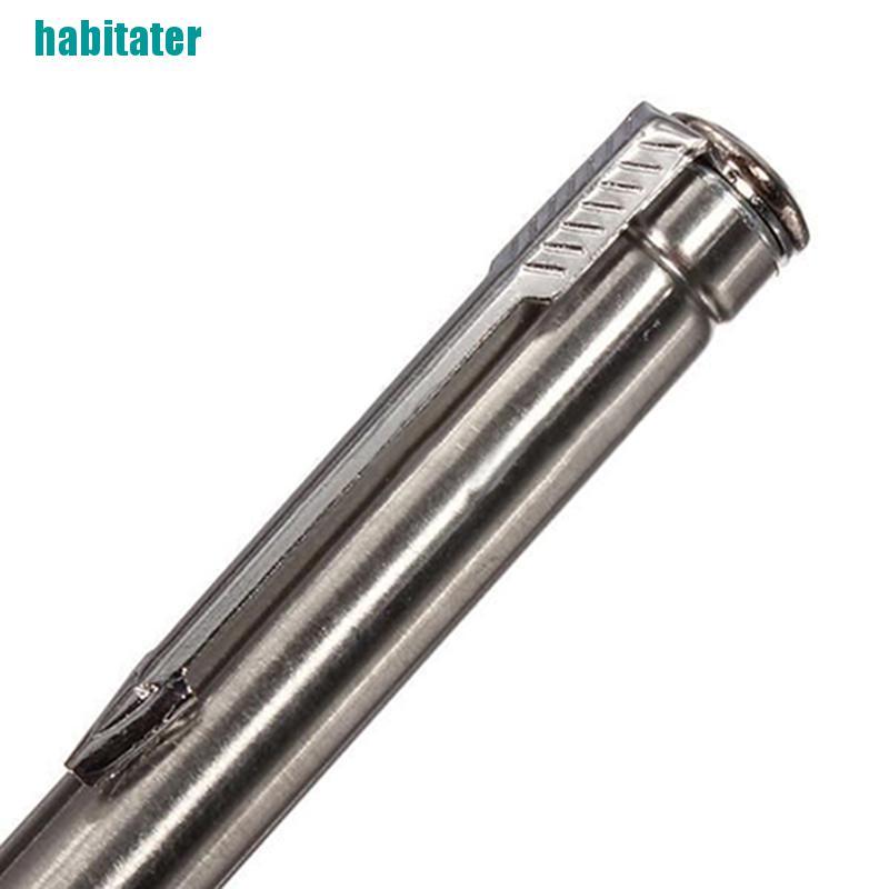 [habitater] Kẹp Bút Bỏ Túi Có Thể Kéo Dài Bằng Thép Không Gỉ